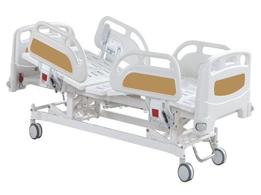 O lado manual aluído de três PP da cama do cuidado do paciente ICU cerca a cama de hospital manual pediatra