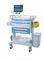 Trole médico do hospital durável do ABS para a emergência com o carro médico Multifunction das peças opcionais