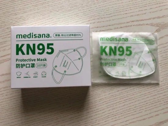 Respirador cirúrgico da máscara descartável cirúrgica médica da máscara protetora KN95 0