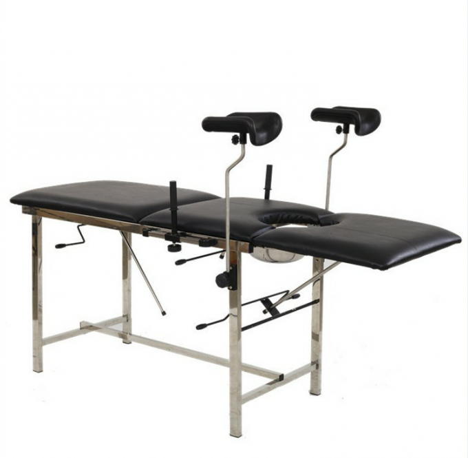 Suporte de aço inoxidável do pé da cama da entrega do hospital com a altura ajustável 0