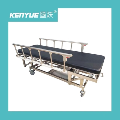 comprar Trole ajustável manual de aço inoxidável da maca da ambulância da emergência da altura Fabricação em linha
