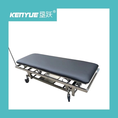 comprar Caminhão de aço inoxidável rodado preto da maca do caminhão da maca do hospital Fabricação em linha