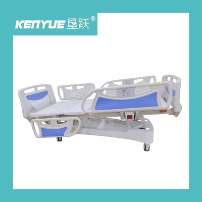 comprar Cama de enfermagem de hospital elétrica azul ajustável 770mm Cinco funções com tampa Fabricação em linha