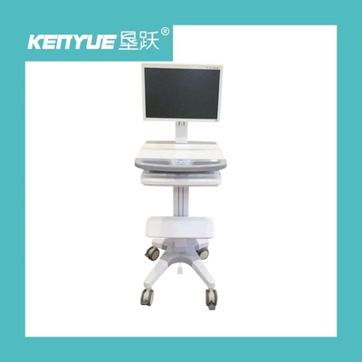 comprar Computador médico rv da mobília do hospital com branco de quatro rodas Fabricação em linha