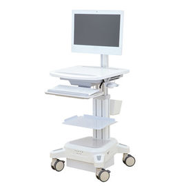 comprar Modelação por injeção plástica do ABS móvel da altura 80-115cm do trole da estação de trabalho do computador Fabricação em linha