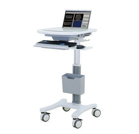 comprar Carro de alumínio do computador do rolamento médico tudo em um com altura 80-120cm da tabela Fabricação em linha
