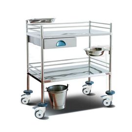 comprar Trole do paciente hospitalizado de instrumento cirúrgico, trole de aço inoxidável do equipamento médico Fabricação em linha