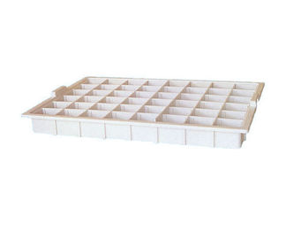 comprar Bandeja plástica da medicina dos acessórios da cama de hospital com a caixa 513*360*50mm de 48 casos Fabricação em linha