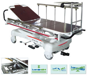 comprar Queda elétrica da elevação da cama do transporte de hospital do trole de aço da maca da emergência Fabricação em linha