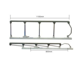 comprar A instalação fácil de aço inoxidável de nylon dos acessórios dobráveis da cama de hospital dos trilhos laterais Fabricação em linha