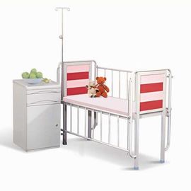 comprar Cor médica do rosa da ucha do bebê do hospital da mobília com a uma cama de bebê ajustável do hospital da altura aluída Fabricação em linha