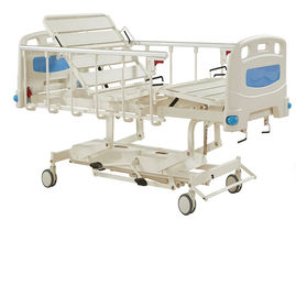 comprar Funções manuais da cama de hospital cinco da longa vida durável, cama hidráulica dos cuidados de enfermagem da cama do cuidado Fabricação em linha