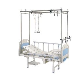 comprar Das manivelas manuais da cama de hospital quatro do suporte do assoalho cama ortopédica da tração rachada - equipado com pernas Fabricação em linha