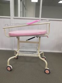 comprar Cama de bebê móvel cor-de-rosa do hospital do berço, berço de bebê recém-nascido do hospital com bacia do ABS Fabricação em linha
