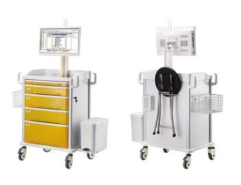 comprar Carro médico do trole da estação de trabalho do computador da emergência para a entrega da droga Fabricação em linha