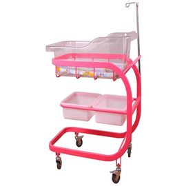 comprar Ucha fácil do berço do bebê da operação do berço plástico silencioso do balanço do rosa da ucha do bebê do hospital do rodízio Fabricação em linha