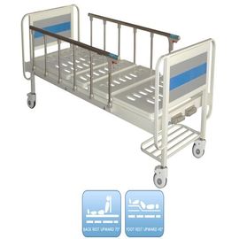 comprar Cama de hospital manual médica de duas funções com duas manivelas e sobre a tabela da cama Fabricação em linha