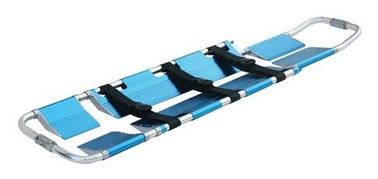 comprar Da maca especial da liga de alumínio de paciente hospitalizado carro azul da maca da emergência Fabricação em linha