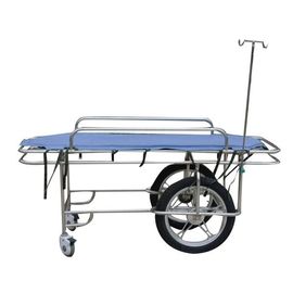 comprar Do trole de aço inoxidável da maca da emergência da clínica conexão paciente do transporte Fabricação em linha