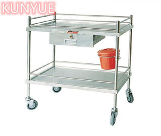 comprar Carro médico do trole da ferramenta de Surgic do instrumento do tratamento com as gavetas uma de aço inoxidável Fabricação em linha