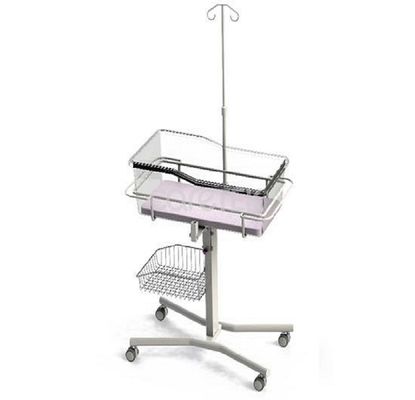comprar Ucha ajustável do bebê do hospital do móbil 890mm com as rodas da cesta do colchão Fabricação em linha