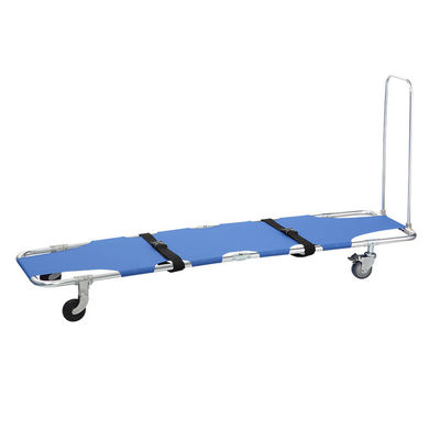 comprar Maca portátil do salvamento da dobradura do quadro da liga de alumínio de quatro rodas Fabricação em linha