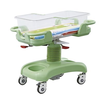 comprar Trole diagonal do bebê do hospital do freio com a bacia plástica transparente Fabricação em linha