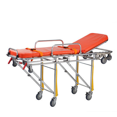 comprar Cama médica do trole da ambulância da segurança 90cm da emergência ajustável Fabricação em linha