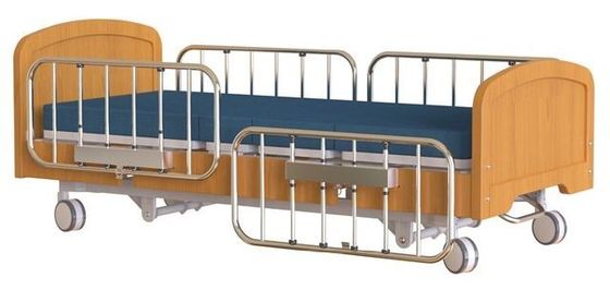 comprar Três da cama elétrica do cuidado de lar de idosos das funções camas de hospital de madeira para pessoas idosas Fabricação em linha