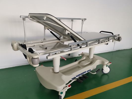 comprar Trole hidráulico ajustável da maca da emergência da altura luxuoso Fabricação em linha