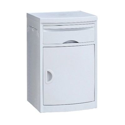 comprar Branco ajustável médico do armário da tabela de cabeceira da tabela de cabeceira do ABS Fabricação em linha