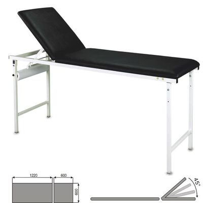 comprar Cama simples de pulverização de aço paciente médica do exame do sofá do exame Fabricação em linha