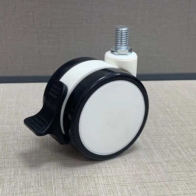comprar dos rodízios gêmeos mudos plásticos do hospital da roda de 3/4/5Inch TPR rodízios médicos Fabricação em linha