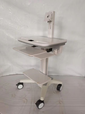 comprar Da estação de trabalho médica do hospital do laboratório trole estável simples móvel do computador Fabricação em linha