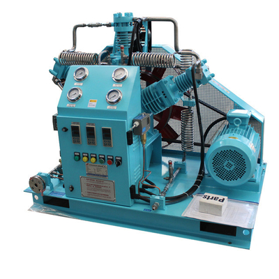 comprar O compressor de alta pressão médico do oxigênio lubrifica totalmente a maneira refrigerar de ar livre Fabricação em linha