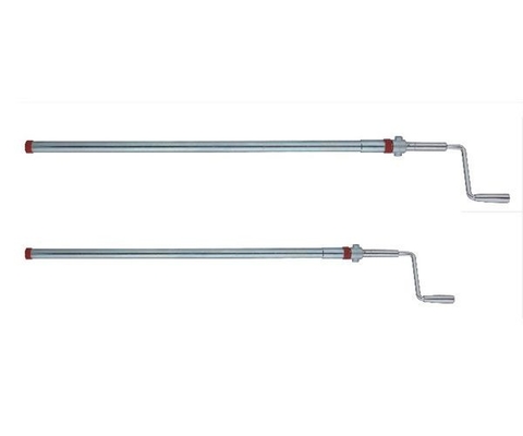 comprar Punho aluído médico de metal branco do balancim para a cama de hospital manual Fabricação em linha