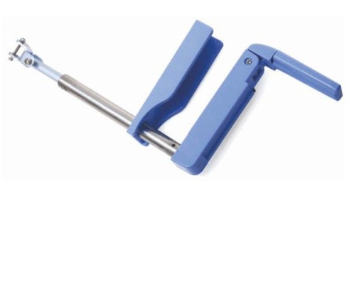 comprar Acessórios azuis do hospital do punho aluído da manivela material do ABS Fabricação em linha