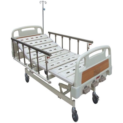 comprar 5 móbil manual da cama de hospital da clínica da manivela dos rodízios três da polegada Fabricação em linha