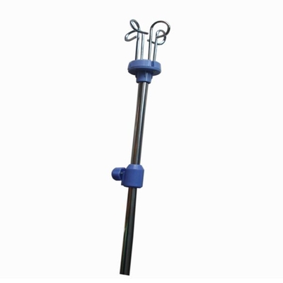 comprar Suporte azul especial da infusão do hospital móvel com 4 ganchos Fabricação em linha