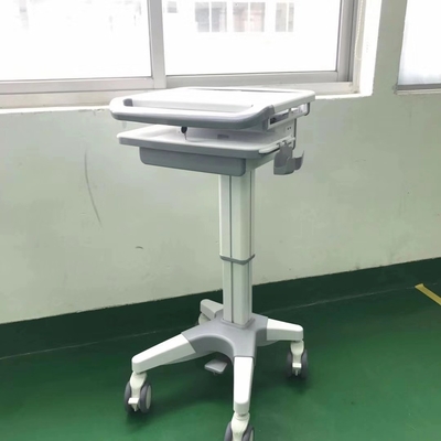 comprar Carro do computador de secretária do rolamento do caderno do hospital, carro móvel do portátil do ABS médico Fabricação em linha