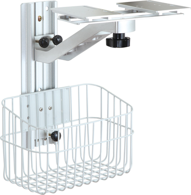 comprar Braço médico branco do trole do monitor com os rodízios universais de 4 polegadas Fabricação em linha