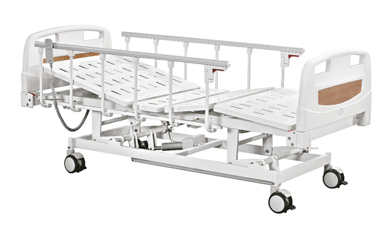 comprar Cama de nutrição elétrica de três funções com metal branco de travamento central Fabricação em linha