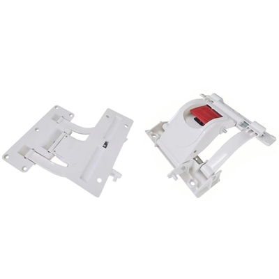 Material branco da liga de alumínio do suporte do corrimão para a cama de hospital