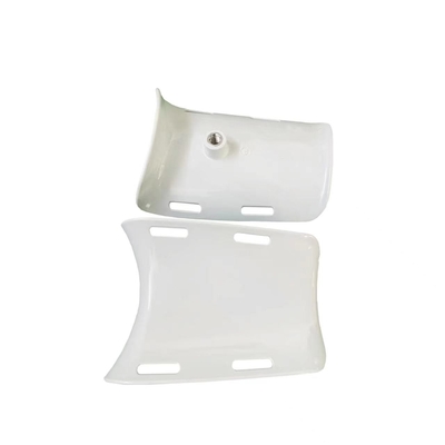 Quadro do pé branco do hospital com utilização da cama de hospital das peças do suporte