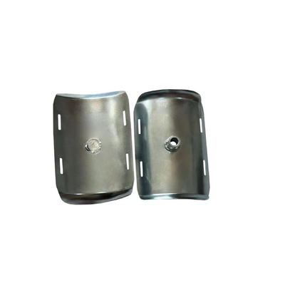 Material branco de prata do metal do resto de pé do ferro médico para a cama de hospital