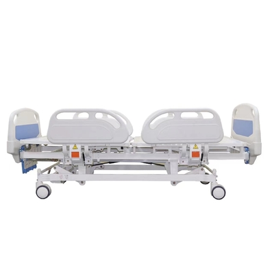 O hospital quatro manual aluído que nutre a cola Epoxy paciente do rodízio do controle da cama revestiu