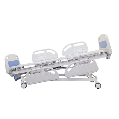 O hospital quatro manual aluído que nutre a cola Epoxy paciente do rodízio do controle da cama revestiu