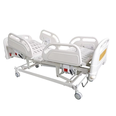 Dois brancos ajustáveis de nutrição elétricos da cama da função para o hospital