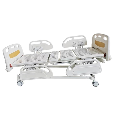 Dois brancos ajustáveis de nutrição elétricos da cama da função para o hospital