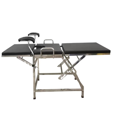 Cama Gynecological simples do exame da cama de aço inoxidável da entrega de 304 hospitais